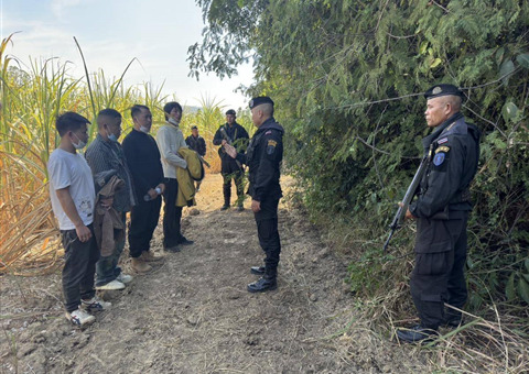 พบ 4 ชายจีนหนีเข้าเมืองถูกจับที่ชายแดนไทย